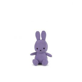 Miffy & Friends Ltd Edition Miffy Eco Corduroy Dark Purple 23cm/9"