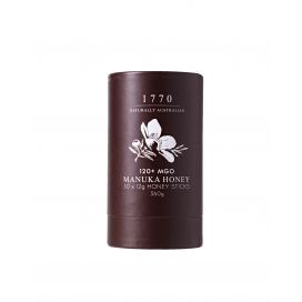 1770 Manuka Honey 120+mgo Cylinder 360g