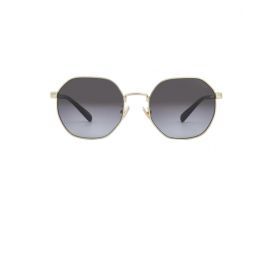 Coach Sunglasses Coach HC 7147 90058G Ch556 Shiny Light Gold Grey Gr