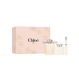 Chloé Eau de Parfum for Women and Body Lotion Trio Gift Set