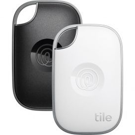 Tile Pro Bluetooth Tracker 2 Pack (Black/White) [2024]