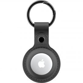 Cygnett StyleTrack Leather AirTag Case (Black)