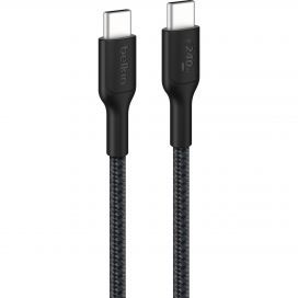 Belkin BoostCharge Pro USB-C 240W 2.0 Braided Cable 1m (Black)