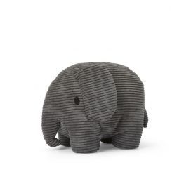 Miffy & Friends Elephant Eco Corduroy Grey 23cm/9''