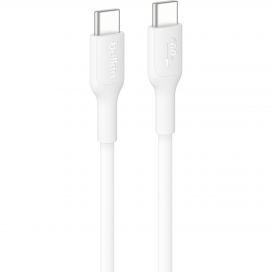 Belkin BoostCharge USB-C 60W 2.0 PCR Cable 15cm (White)