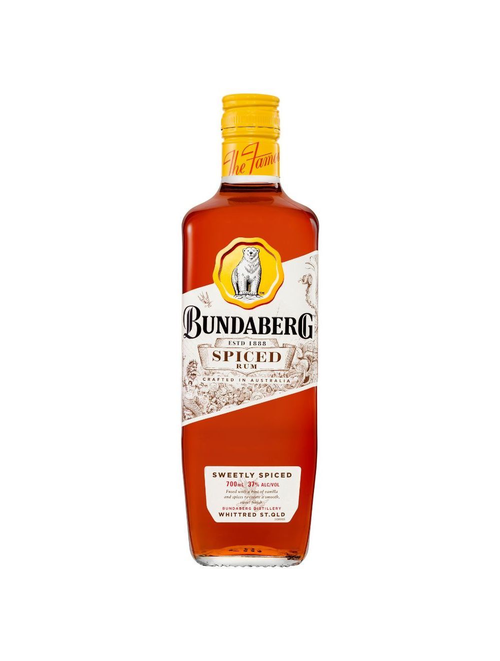 BUNDABERG SPICED RUM 700ML