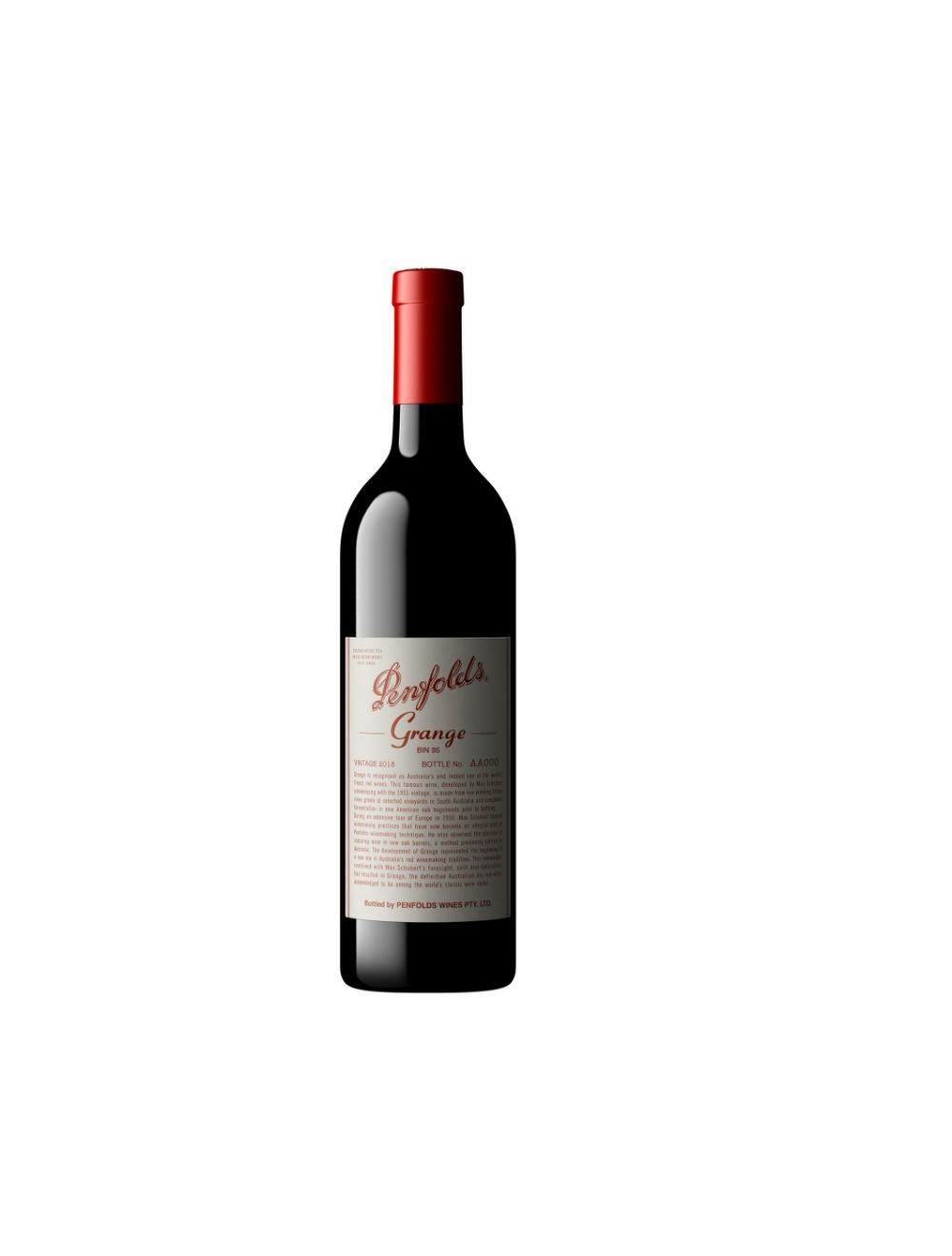 Penfolds Bin 95 Shiraz Grange 2018 750Ml